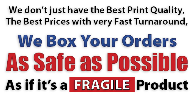 We Box Your Orders As Safe as Possible We Box Your Orders As Safe as Possible