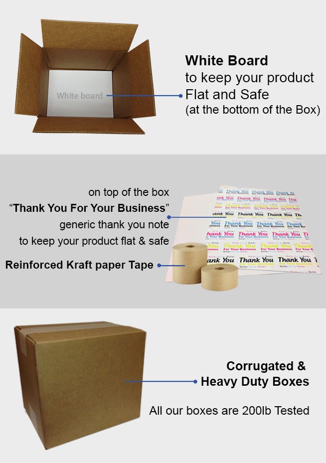 We Box Your Orders As Safe as Possible