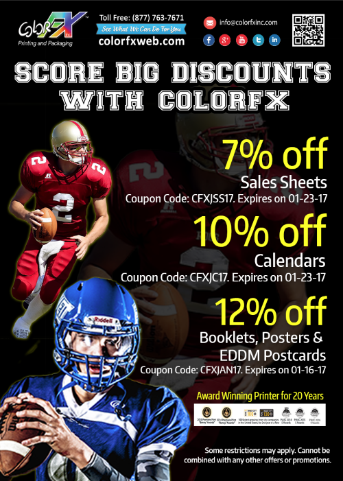 Big Discounts at Colorfxweb.com